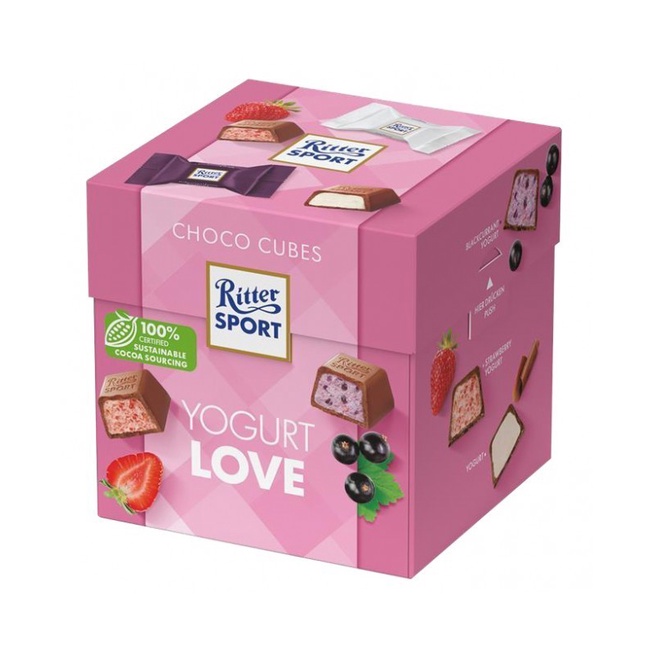 

Promo Ritter Sport Schokowurfel Yogurt/ Selection Chocolate Bar Cokelat Ready