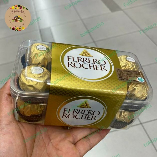 

Terlaris Coklat Ferrero Rocher Isi 16 Coklat Susu Dngn Kacang Hazel Box Ready