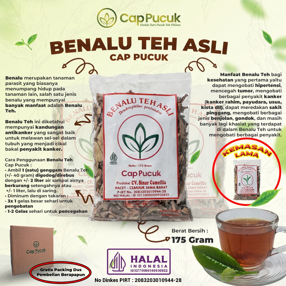 

( PROMO ) BENALU TEH ASLI CAP PUCUK BEST SELLER