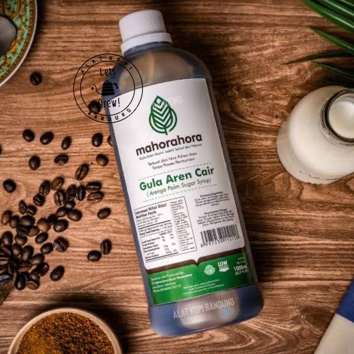 

HJK Gula Aren Cair Alami Mahorahora 1000ml dengan rasa yang Otentik 1L