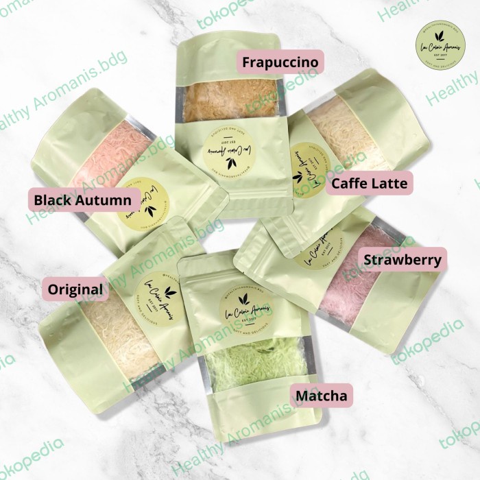 

HJK Pouch Large Arumanis Rendah Kalori, 400gr
