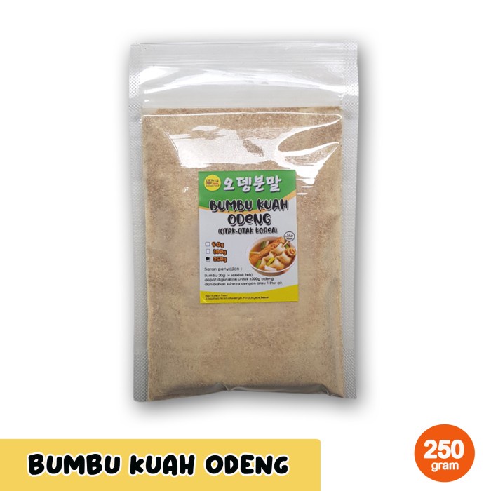 

HJK Bumbu Kuah Odeng 250gram-Serbuk Bumbu Racikan-Sop-Hotbar Eumok-Halal