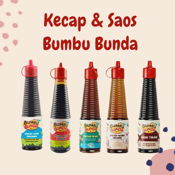 

HJK Bumbu Bunda Kecap MPASI Anti GTM Kecap Bayi