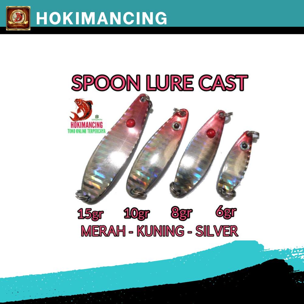 SPOON LURE / METAL JIG / ULTRALITE Ikan Pancing Umpan