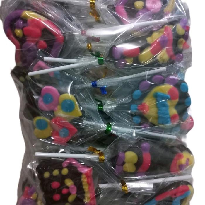 

Coklat Karakter Grosir 50pcs chocolate Camilan Manis coklat stick Snack Food Cokelat