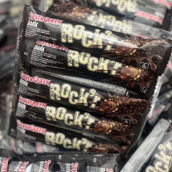 

10PCS Coklat Silverqueen Rock'r Dark