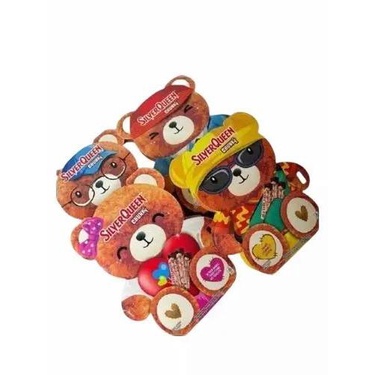 

Ready 1 pack boneka Silverqueen CHUNKY BEAR isi 3 pcs chunky bar x 26 Gr Alami coklat snack makanan