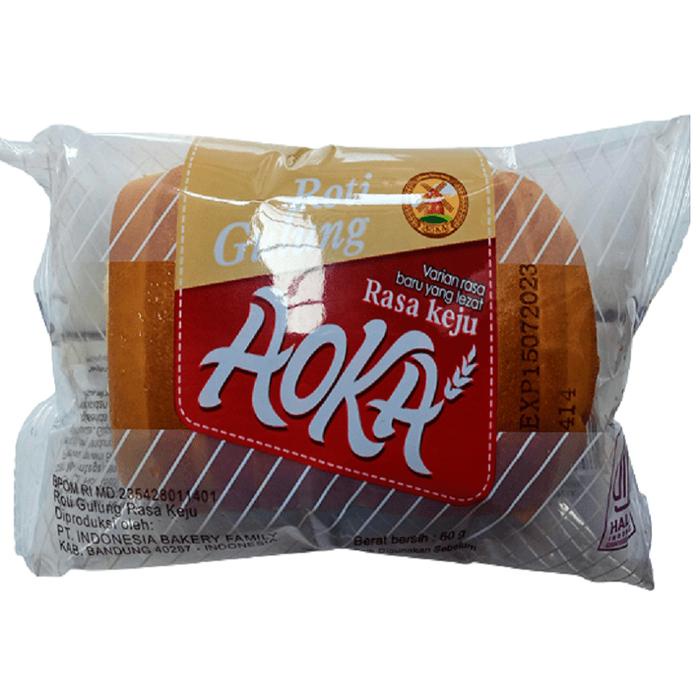 

AOKA Roti Gulung Rasa Keju 60gr isi 20pcs Coklat Bakery Snacks