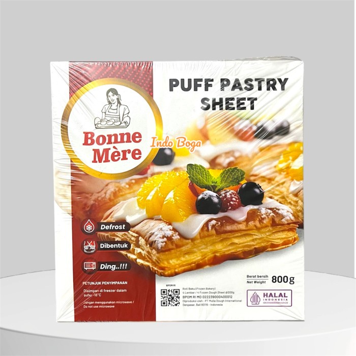 

Bonne Mere pastry sheet plain / puff pastry / danish pastry sheet