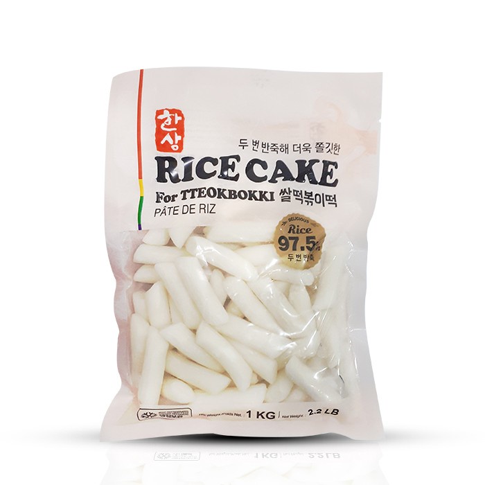 

HANSANG Rice Cake Tteokbokki - Kue Beras Korea 1KG