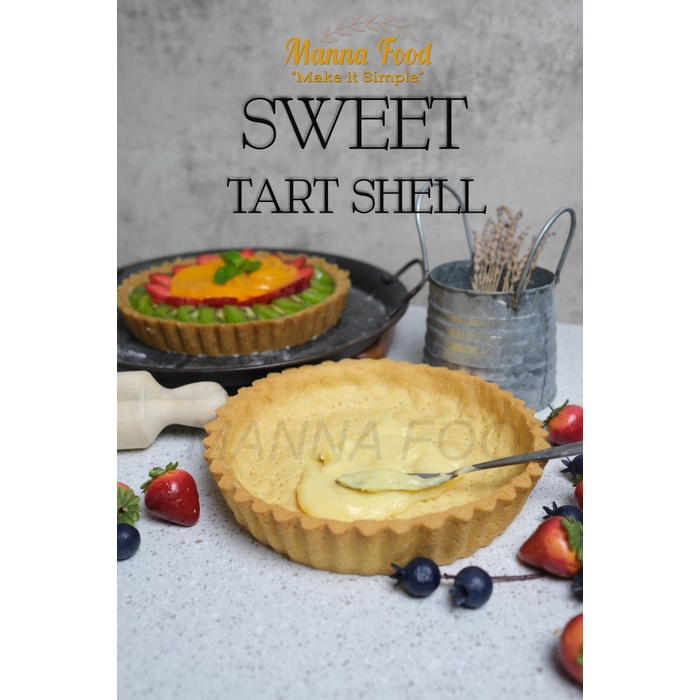 

Manna Food SWEET TARTLET SHELL ( KULIT PIE) LARGE/BESAR FULL BUTTER