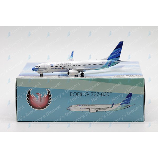 1/400 B737-800 Garuda Indonesia - Mask#2 By Phoenix