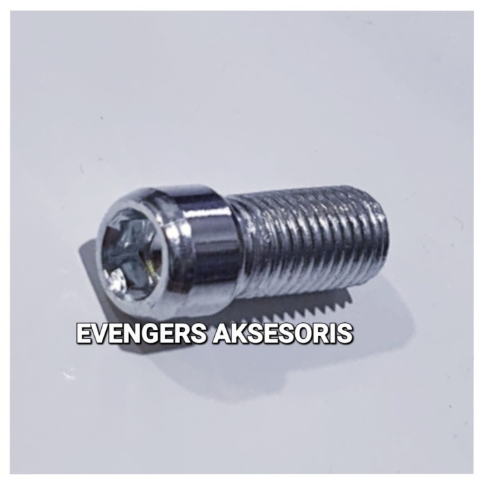 STOK TERBATAS BAUT L SPION MOTOR/BAUT L6 UKURAN 10 X 25 DRAT KANAN/DRAT KIRI/KUNCI L