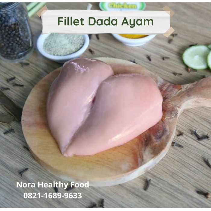 

HJK Ayam Organik Probiotik Berkah Chicken - Fillet Dada 500-550gr