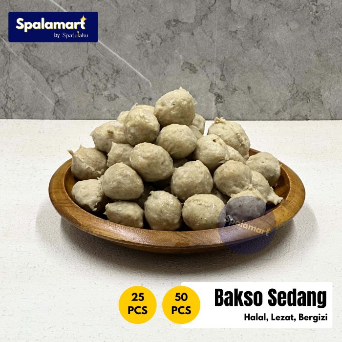 

Bakso Sapi Super - 25 pcs/50 pcs Ukuran Sedang