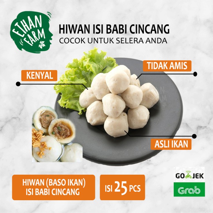 

Hiwan isi daging babi cincang (NON HALAL)