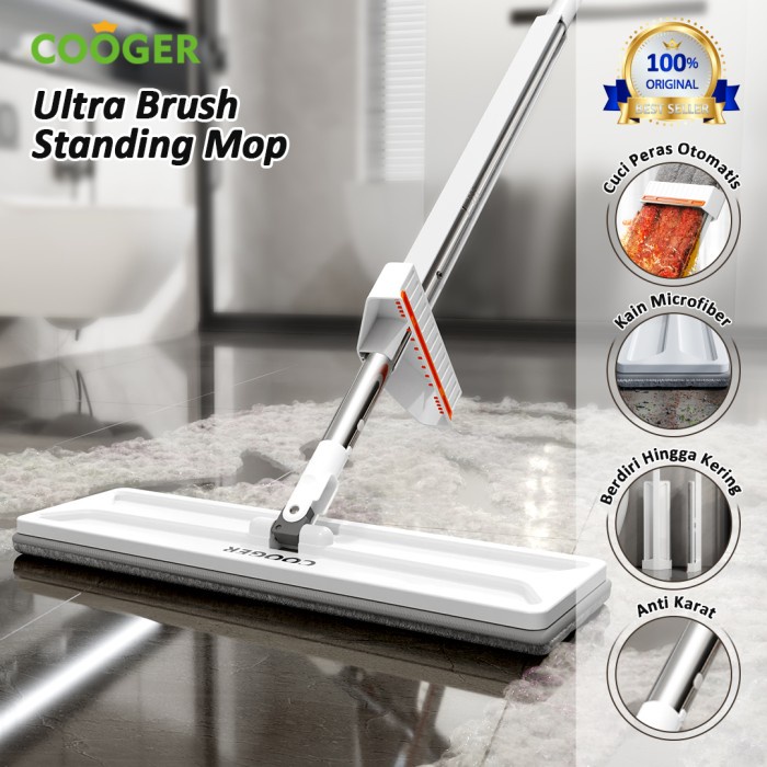 COOGER PEL LANTAI OTOMATIS PEL TARIK PERAS ALAT PEL LANTAI SUPER MOP