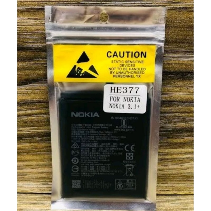 Nokia HE377 HE-377 Original 100% GENUINE Battery Batre Baterai Nokia 8.1 X7 Nokia 8.1 Plus X71 Nokia