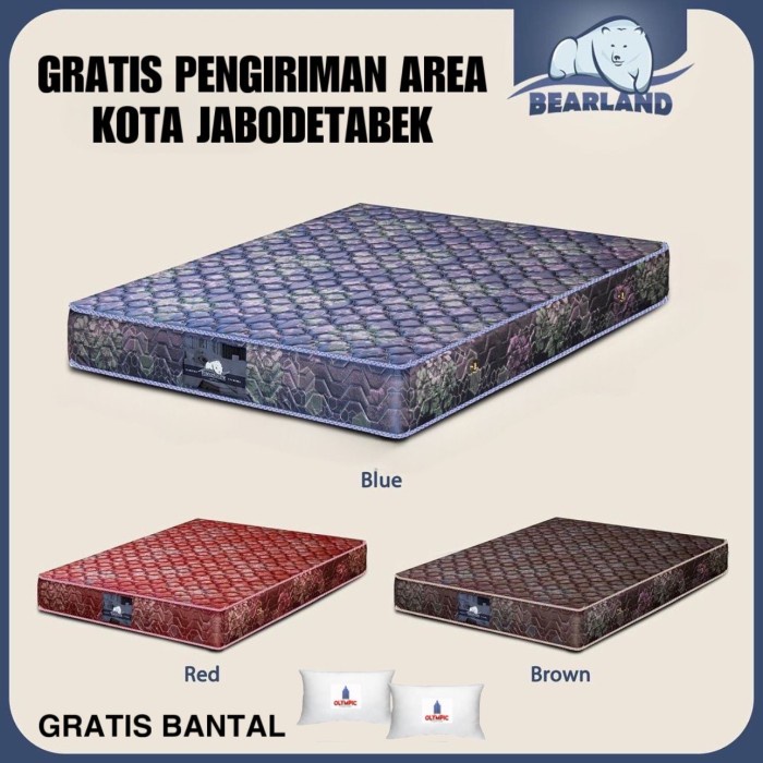 Springbed Uk 120x200 Matras Bearland by Olympic Springbed