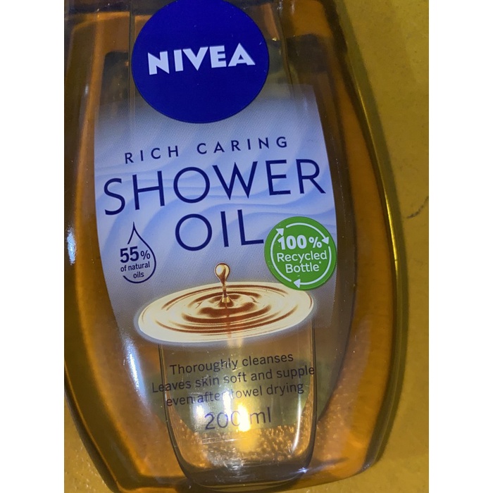 NIVEA SHOWER OIL ORIGINAL FROM HOLLAND / BELANDA