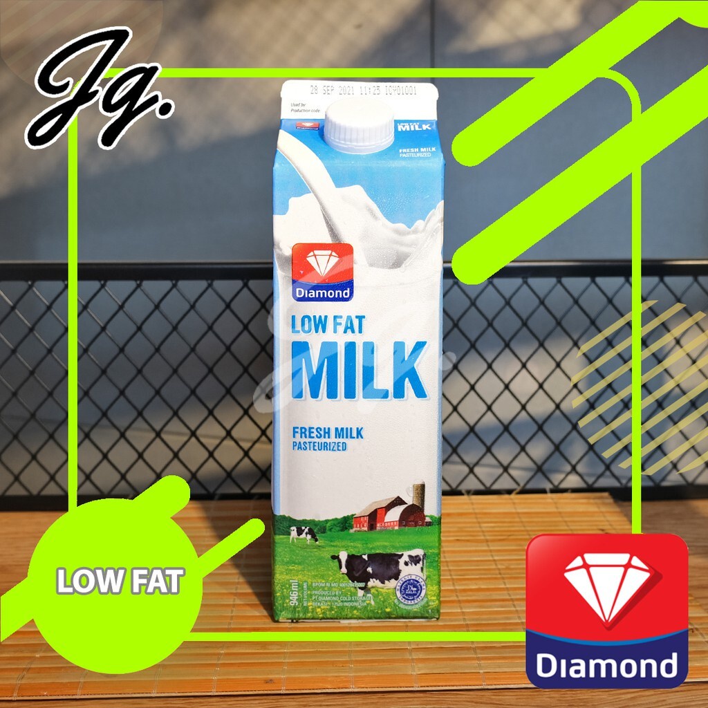 

DIAMOND FRESH MILK LOW FAT 946 ML - 1 KARTON