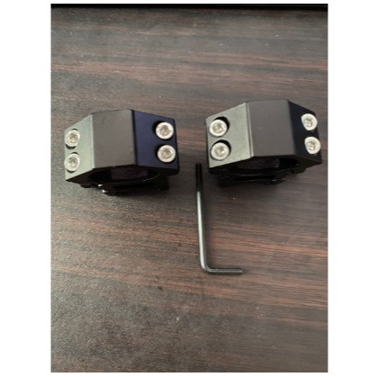 Mounting Teleskop BSA Doble Baut Rel 22 Tinggi