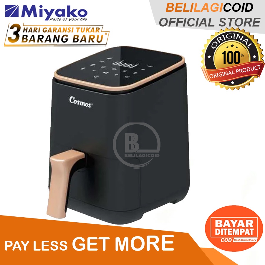 Cosmos Air Fryer Digital CAF 6603 / Air Fryer Cosmos CAF-6603 / DIGITAL AIR FRYER COSMOS ORIGINAL