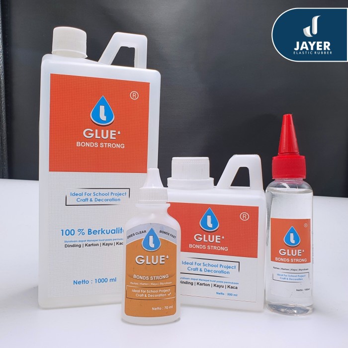 

SALE TERBARU LEM STYROFOAM 1 LITER / LEM GABUS STEROFOAM L-GLUE 1000 ML READYY