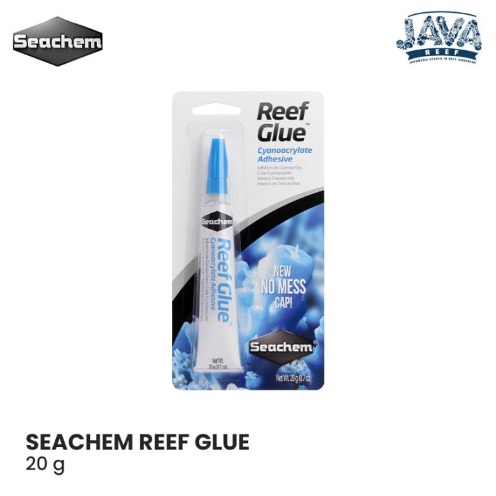

SALE PROMO SEACHEM REEF GLUE 20GR LEM CORAL (CORAL GLUE) READYY