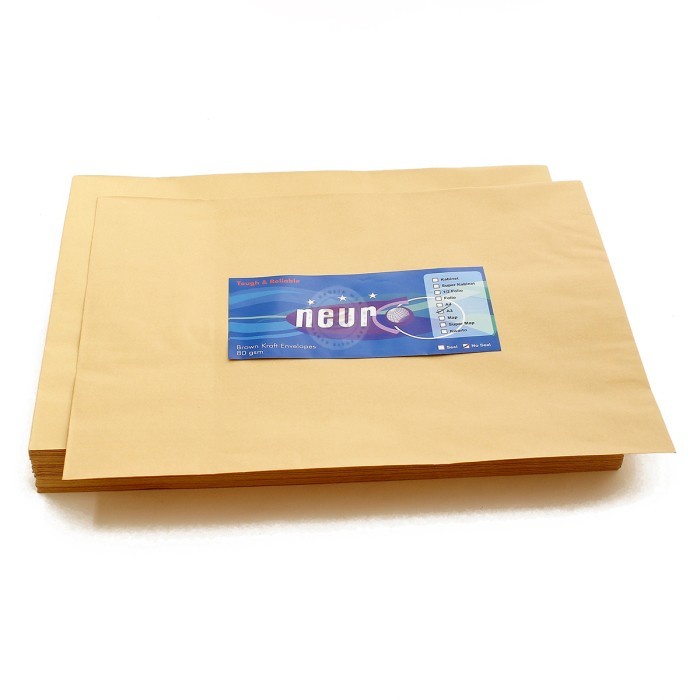 

HOT PROMO!!! AMPLOP COKLAT UKURAN A3 NEURO ( 33 X 42,5 CM )