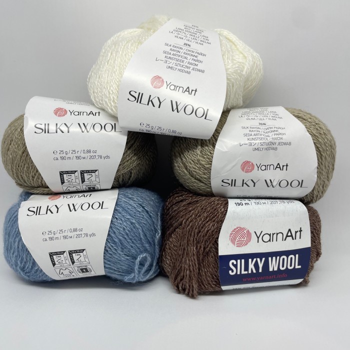 ..... Benang Rajut Wol Yarnart Yarn Art Silky Wool