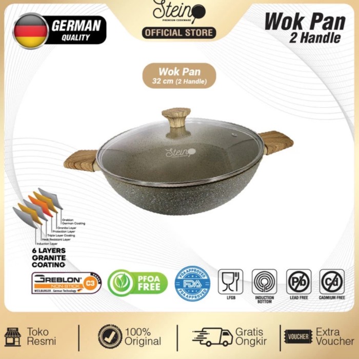 Stein Cookware Wok Pan 32 Cm
