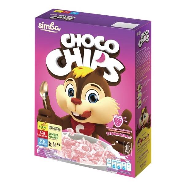 

SIMBA CHOCO CHIPS STRAWBERY BOX 150GR