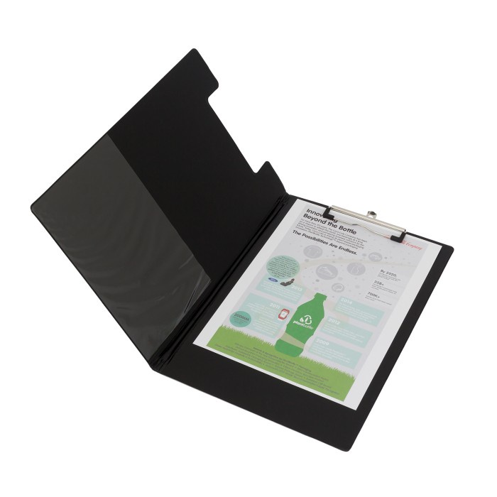 

ATKJaya- Bantex Clipboard With Cover Folio Black #4211 10