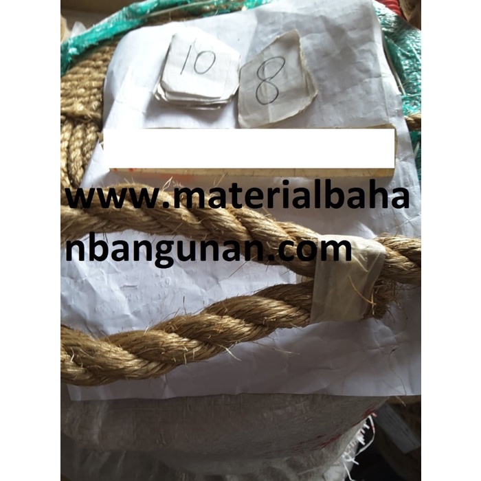 

ATKJaya- tambang manila 18 mm tambang dadung tampar serabut kelapa tali kapal