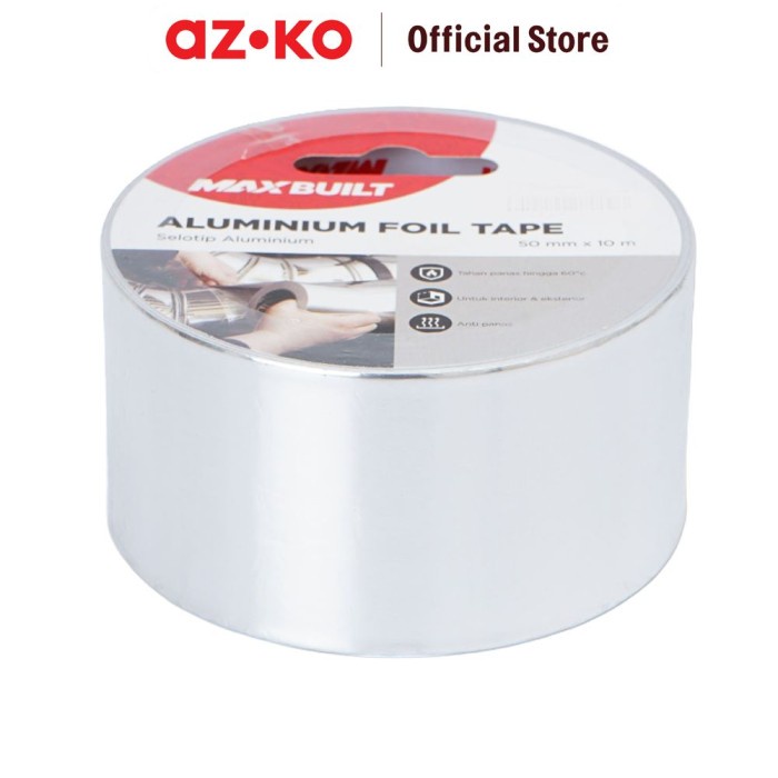 

ATKJaya- AZKO Kris Aluminium Foil Tape 10 Mtr - Silver