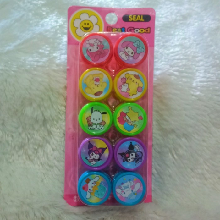 

ATKJaya- (10PCS) MAINAN ANAK STEMPEL/STAMP SET KARAKTER