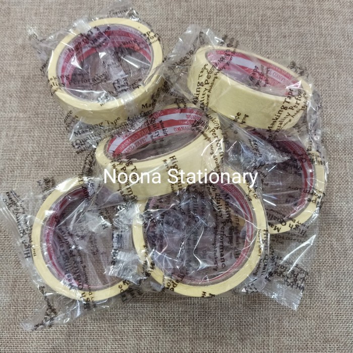 

ATKJaya- Solasi Kertas Nanko 1 Inch / Masking Tape Nanko 1 Inch