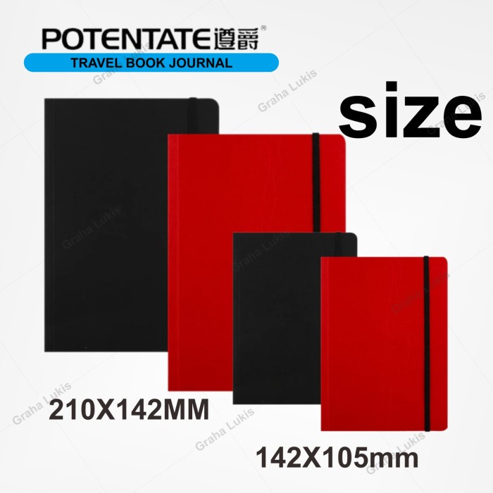 

ATKJaya- POTENTATE TRAVEL BOOK / TRAVEL JOURNAL (142X105mm)