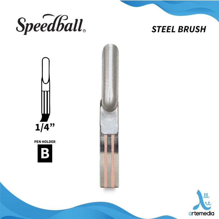 

MATA PENA KALIGRAFI STEEL BRUSH SPEEDBALL CALLIGRAPHY NIBS