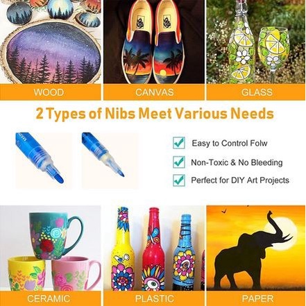 

ACRYLIC PAINT EXTRA FINE MARKER PEN FOR MULTI SURFACE DIY