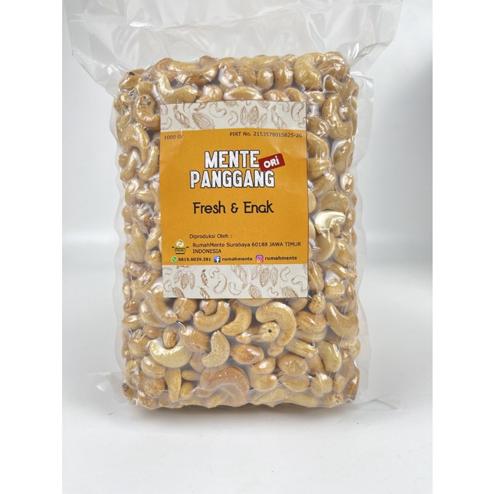 

JH8 KACANG METE MEDE 1KG UTUH MATANG OVEN PANGGANG (KUALITAS SUPER)