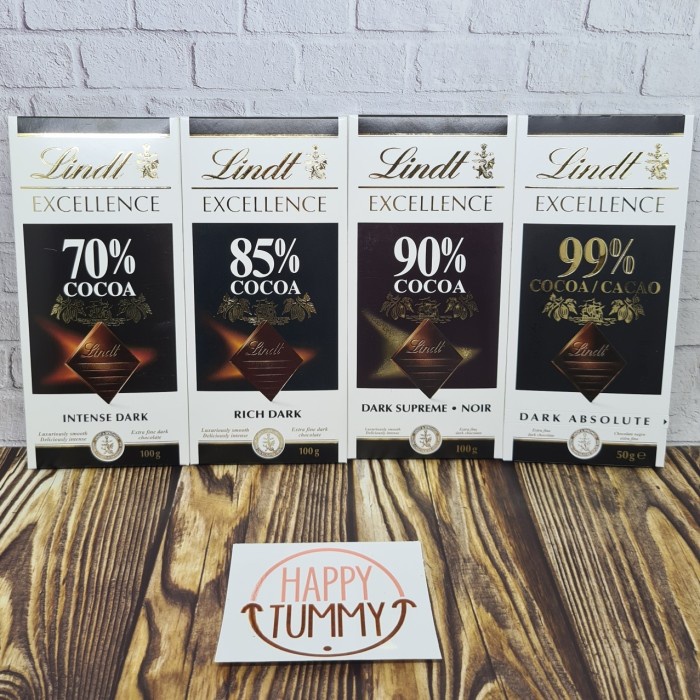 

JH8 lindt excellence dark chocolate original coklat hitam