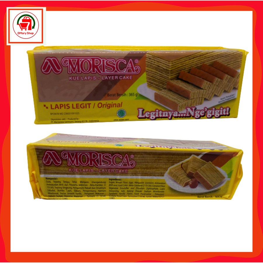 

Morisca Kue Lapis Aneka Rasa 365Gram