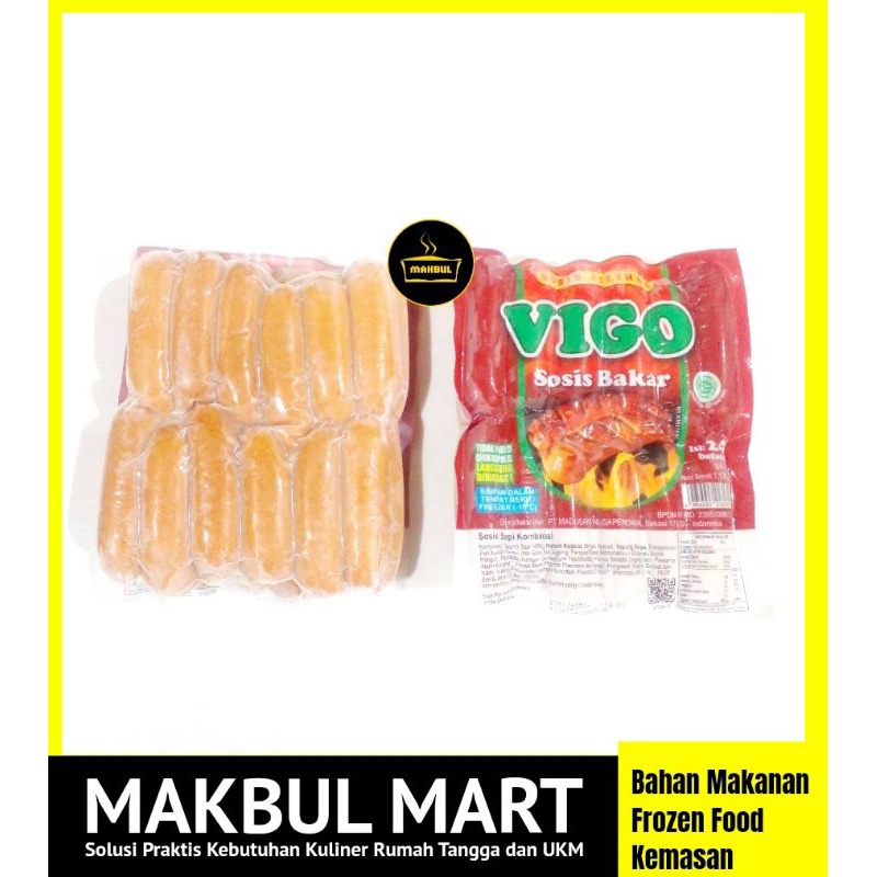 

Vigo Sosis Bakar isi 24 1100gr