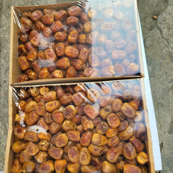 

Kurma Sukari Al Qassim 3Kg / Kurma Sukari Al Qassim Basah