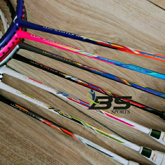 Raket Badminton Lining Windstorm 72S WINDSTORM 72 S WS72S WS 72 S Original