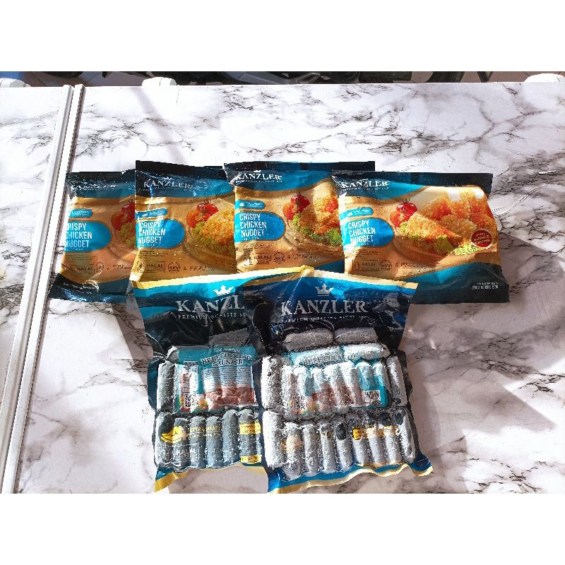 

Kanzler Paket Bundling 4 Nugget 2 Sosis