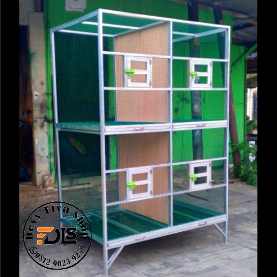 kandang burung perkutut kandang murai 4 kotak besar DiskonJual MurahHarga DiskonObral