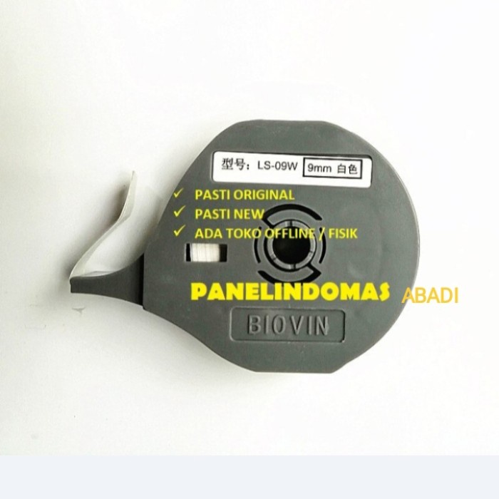 

LABEL MESIN PRINTING MARKER TUBE LS-09W PUTIH BIOVIN DiskonJual MurahHarga DiskonObral